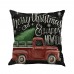 Christmas Throw Waist Pillow Case Cotton Linen Cushion Cover Sofa Car Home Decor   352205349525
